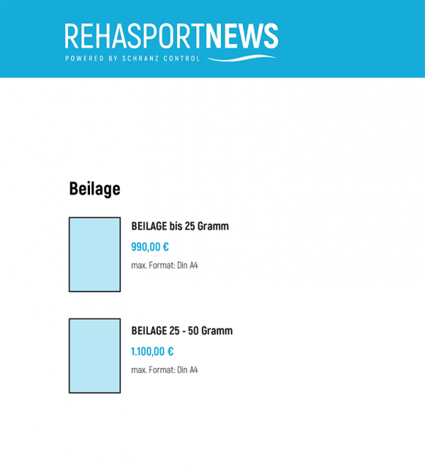 Rehasportnews-Beilage
